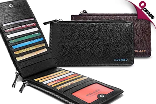 For QR49 Grab a 17-Slot Card Holder Wallet - Choose From 2 Timeless Colors! (QR149 Value)